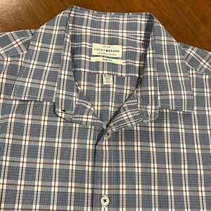 Lucky Brand Slim Fit Men’s Shirt size XL-17-17 1/2 -34-35.